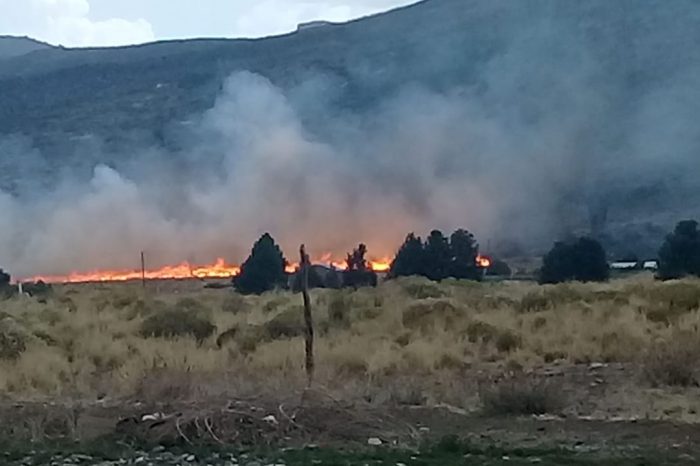 El incendio en la Estancia Vei Malec, está fuera de control