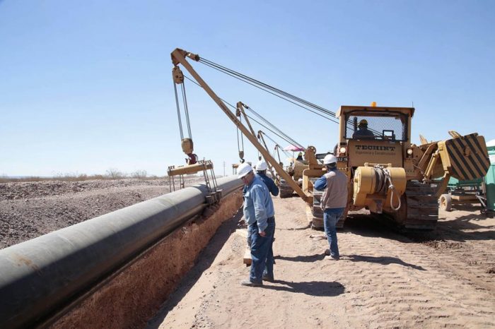 Vaca Muerta: Avanzan las obras para transportar gas