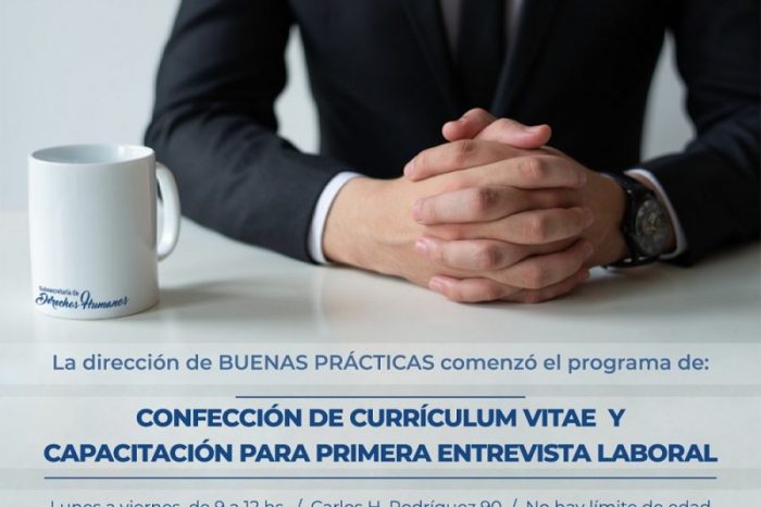 Arman currículum vitae de forma gratuita y capacitan para entrevista laboral