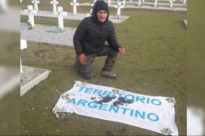Un ex combatiente detenido en Malvinas