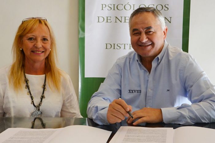 Nuevo convenio con el Colegio de Psicólogos de Neuquén