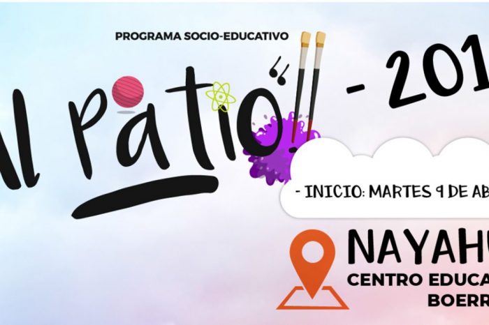 En abril comienza el programa Al Patio en el centro Nayahue