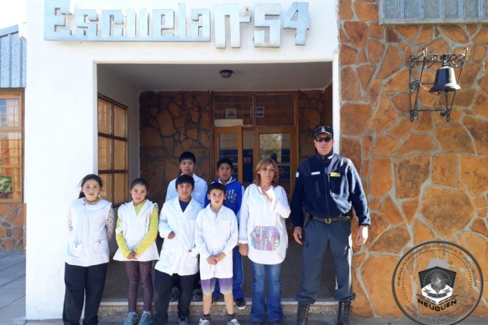 Personal de la policia de la Comisaría 34° realizó vistas rurales