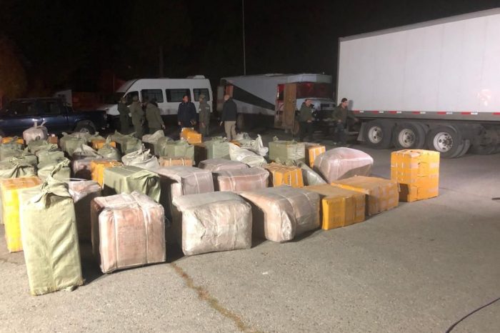 Detienen un camión chileno y una camioneta argentina con mercadería de contrabando