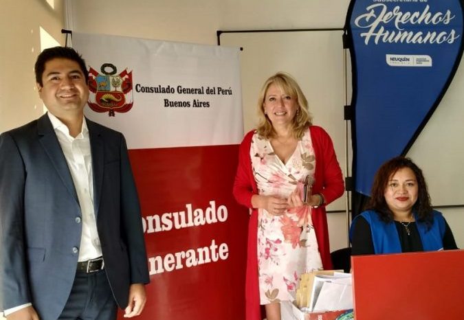 Más de 100 peruanos realizaron trámites en Neuquén con el Consulado itinerante