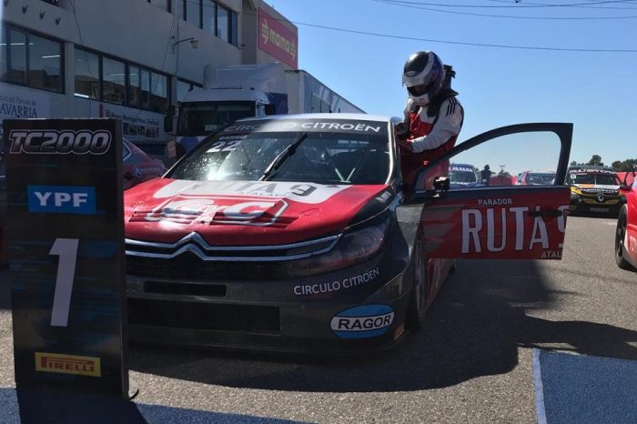 Garriz dominó en Olavarría y ganó su primera carrera