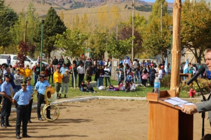 Con anuncios, Huinganco celebró su 55º aniversario