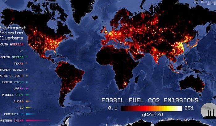 Cambio climático: nivel de CO2 en la atmósfera es el más alto en tres millones de años