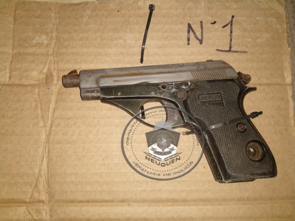Demorados y secuestro de estupefacientes, un arma y recupero de una motocicleta en el oeste Neuquino