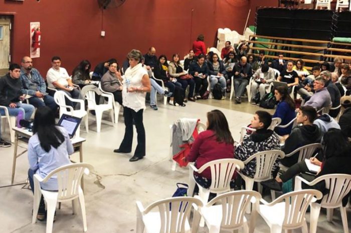Segunda jornada con estudiantes en el marco de la nueva escuela secundaria