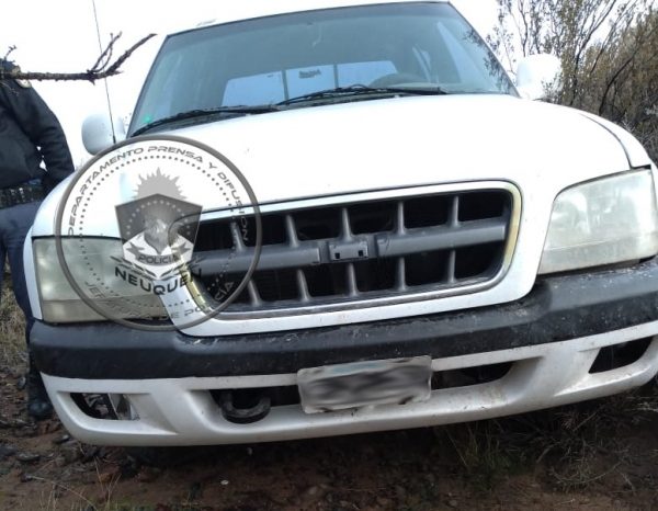 Personal policial recupera camioneta robada