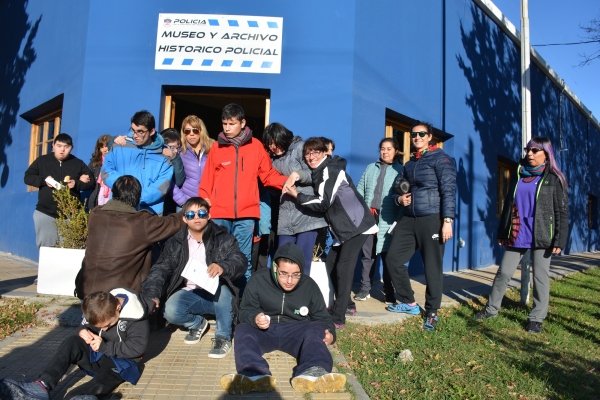 La escuela especial N°6 visitó el Museo de la Policía del Neuquén