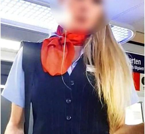 Guardia fue despedida por grabar videos porno en un tren: se vestía de dominatriz para castigar a quien no pagara