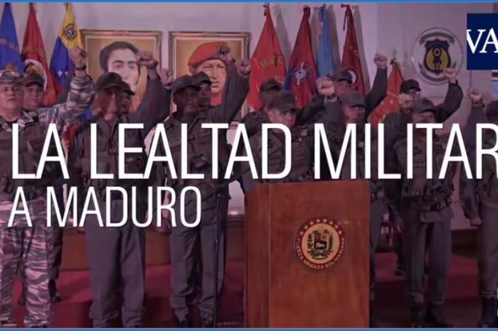 El dinero y el poder retienen a la cúpula militar venezolana junto a Nicolás Maduro