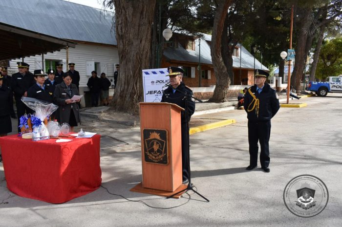 Se realizó el acto por los 25° Aniversario de la Comisaría del Menor y la Mujer en Zapala