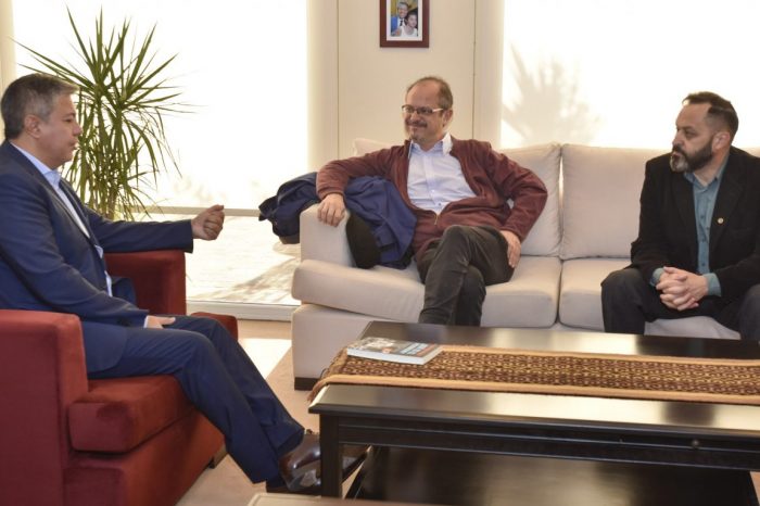 Rolando Figueroa recibió a Alejandro Grimson: “el federalismo siempre debe estar presente”