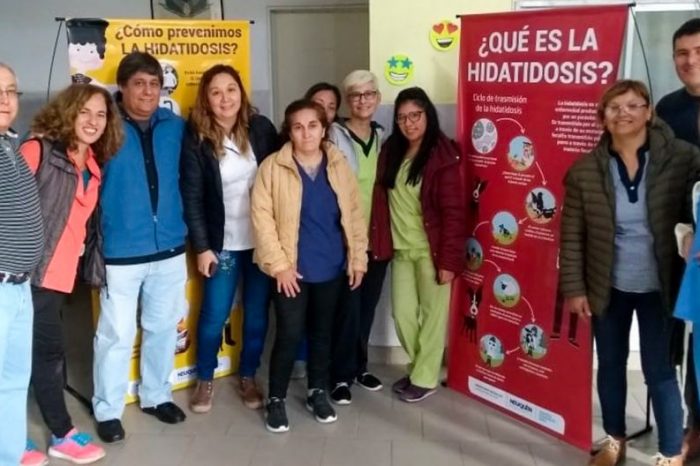 Realizaron jornada sobre prevención de la hidatidosis y lavado de manos