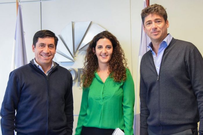 Plan de Ordenamiento Territorial: Gutiérrez Colantuono recibió al intendente Aravena