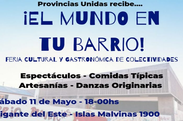 Feria de colectividades en Provincias Unidas