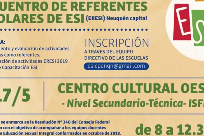 Encuentro de referentes escolares de Educación Sexual Integral