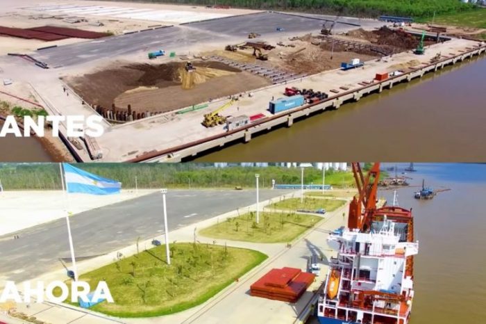 Macri: "Nos dejaron un país sin puertos, sin trenes y sin infraestructura"