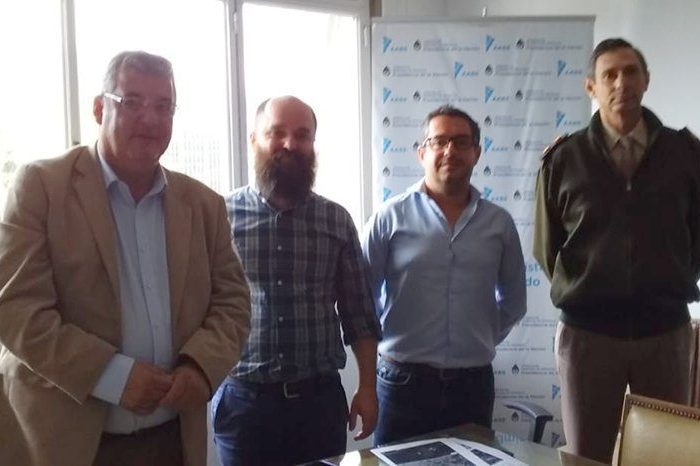 El intendente de Junín de los Andes, gestiona tierras con autoridades de la AABE para viviendas sociales