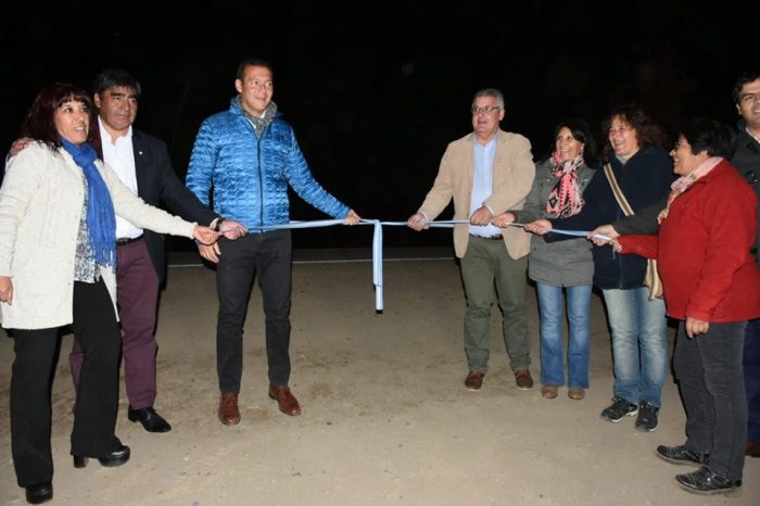 Inauguran más de 2,5km de iluminación sobre la Ruta Nac. N°40