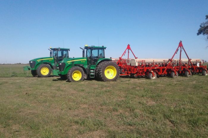 Continúa a buen ritmo la siembra del trigo en el centro y norte de Santa Fe