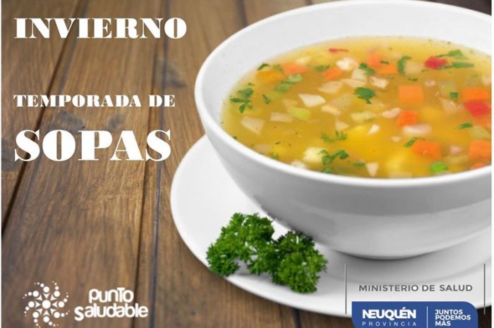 Comenzó el invierno, un plato de sopa la mejor opción