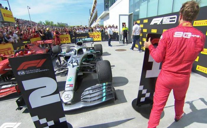 Video: la polémica reacción de Vettel tras la sanción que lo bajó del triunfo en Canadá