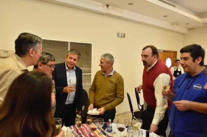 El vicegobernador reconoció la labor de periodistas de la región