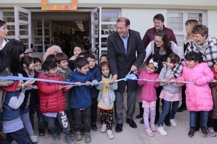 Gutiérrez inauguró el jardín de infantes N° 58 de Neuquén capital