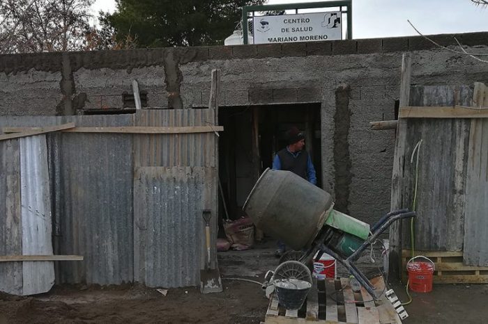Comenzó la ampliación y remodelación del centro de Salud Mariano Moreno