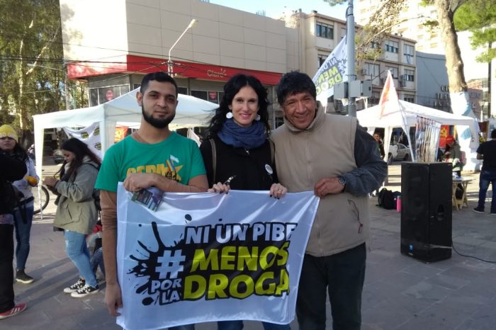 Hoy presentes en la jornada Del Día Internacional de la lucha contra el consumo problemático y el narcotráfico-ADUNC-