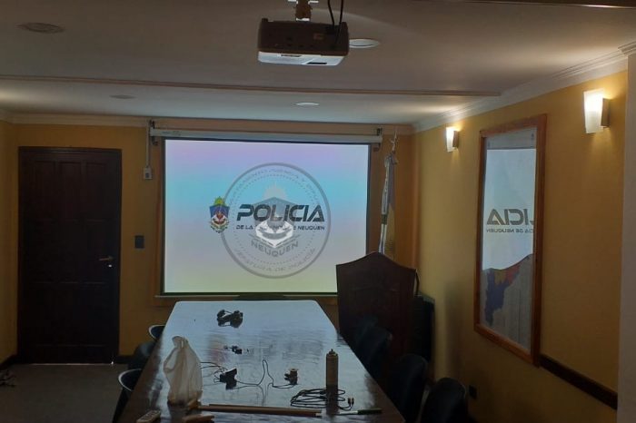 La Dirección Seguridad Interior de Junín de los Andes, cuenta con nueva sala virtual