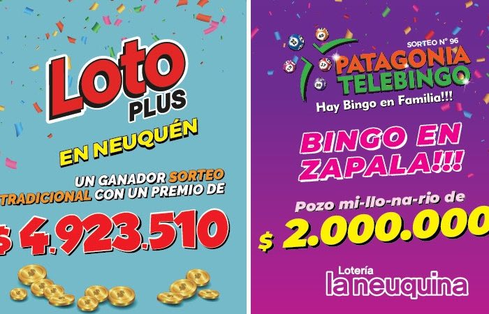 Dos nuevos millonarios neuquinos