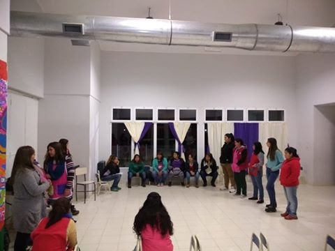 Primera reunión de padres del Centro de Desarrollo Infantil CDI, del barrio 101 viviendas