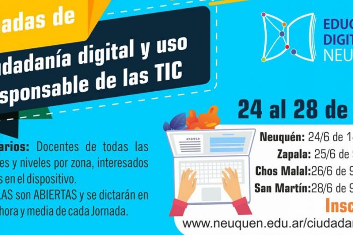 Educación desarrollará las jornadas de Ciudadanía Digital