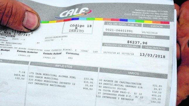 La ACIPAN rechaza un aumento de la tarifa de CALF