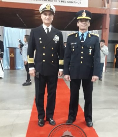El Jefe de la Policía del Neuquén presente en el 209° aniversario de Prefectura Naval Argentina