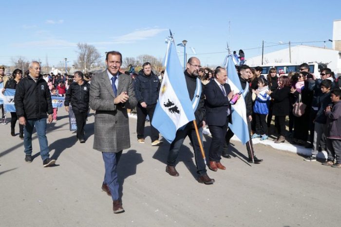 Gutiérrez presidió los festejos por el 68° aniversario de Senillosa