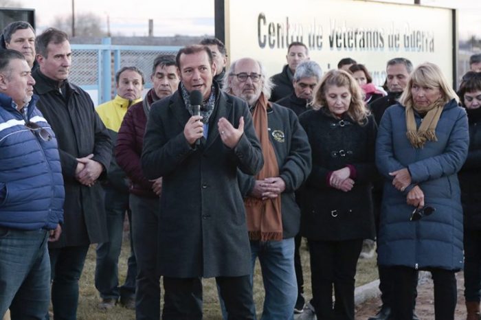 Jornada de trabajo de Gutiérrez en Plaza Huincul