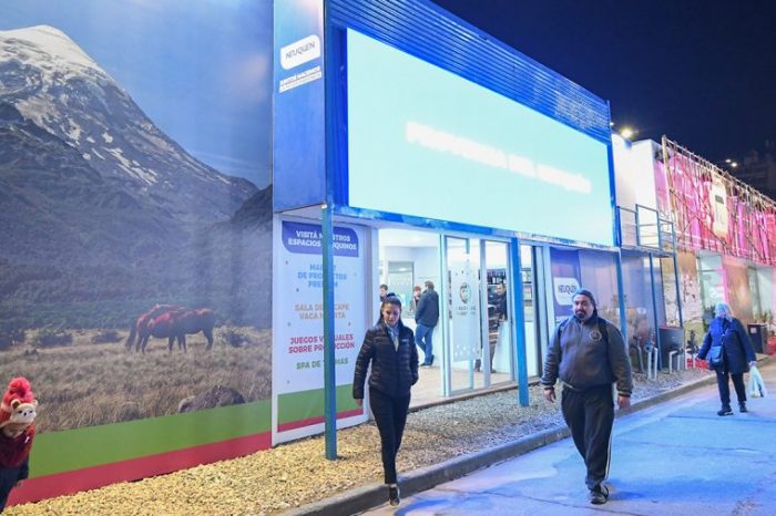 Neuquén ya se muestra en la Rural de Buenos Aires