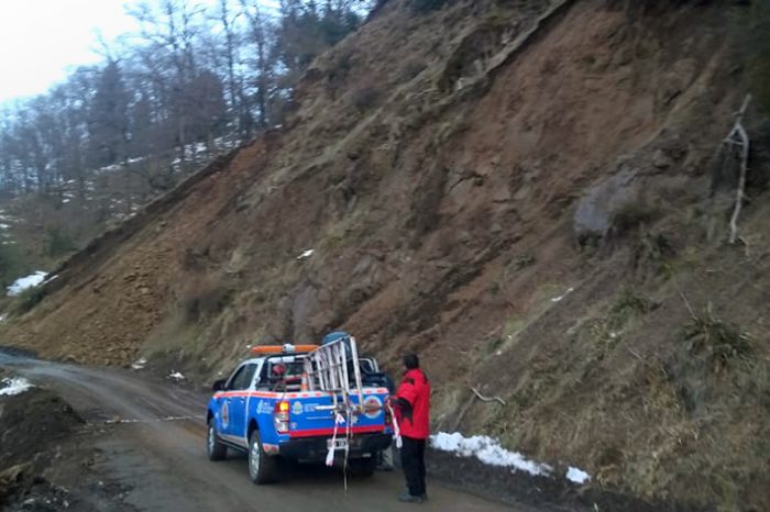 Derrumbe de Quila: quedó habilitada la ruta en el sector