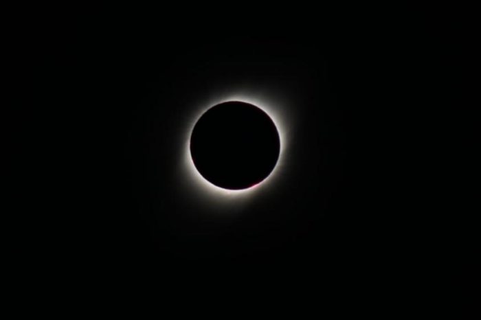 En Córdoba, hermoso show del eclipse solar