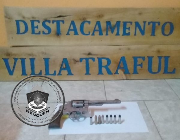 Secuestran un arma y municiones en Villa Traful