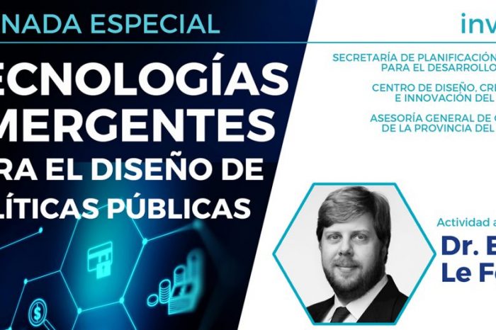 Charla sobre tecnologías para el diseño de políticas públicas