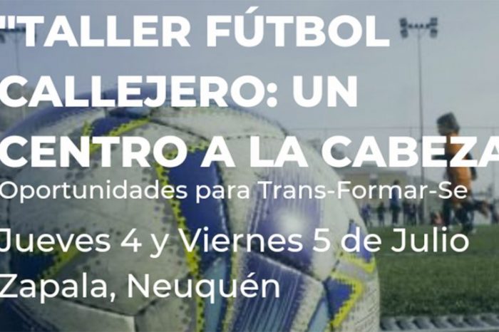 Zapala será sede del primer encuentro de fútbol callejero