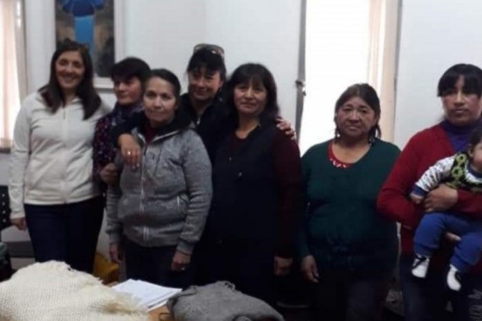El tejido artesanal zapalino estará presente en el Congreso de la Nación