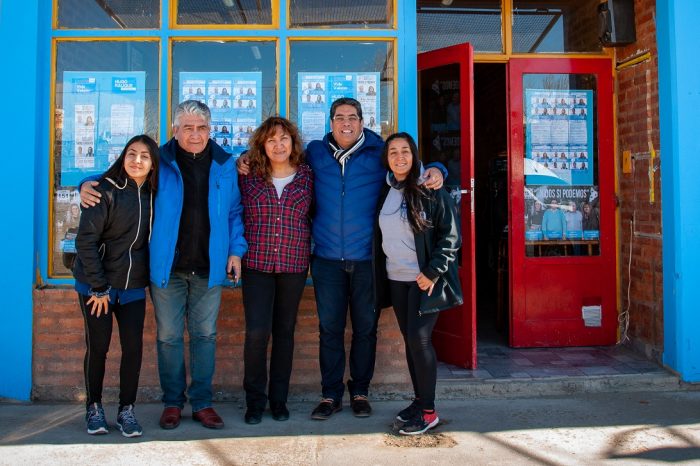 Los candidatos del "MPN letra B" recorrieron el centro y el sur de la provincia